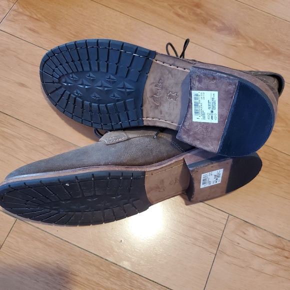 Clarks Mens Clarkdale Bud Suede Comfort Dress Ankle Boots - Picture 7 of 13